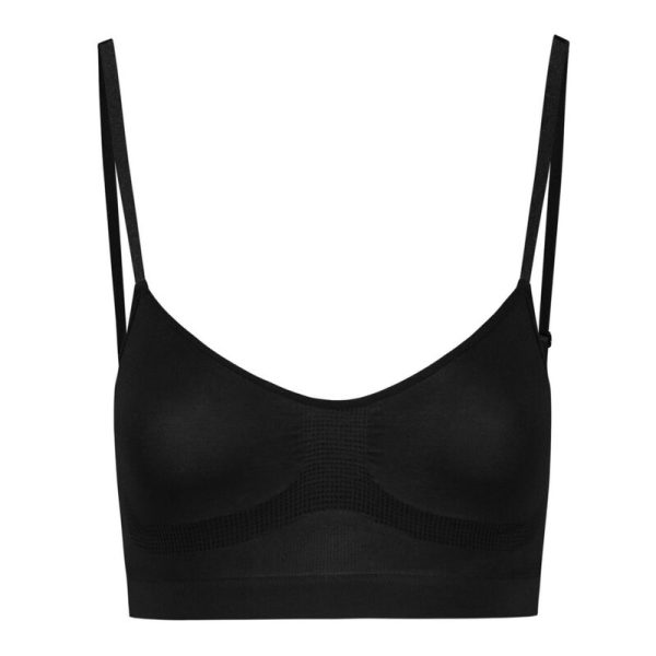 BYE-BRA - MEDIUM CONTROL SUJETADOR SIN COSTURAS NEGRO TALLA S – Image 4