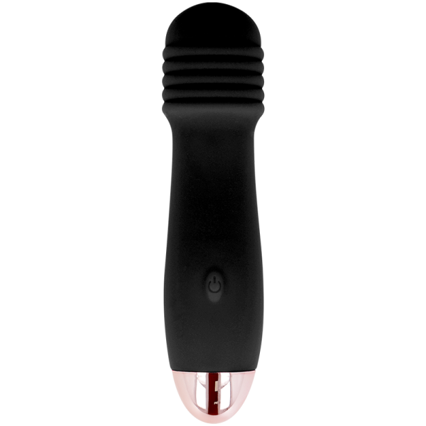 DOLCE VITA - VIBRATEUR RECHARGEABLE TROIS NOIR 7 VITESSES – Image 2