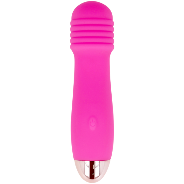 DOLCE VITA - VIBRATEUR RECHARGEABLE TROIS ROSE 7 VITESSES – Image 2