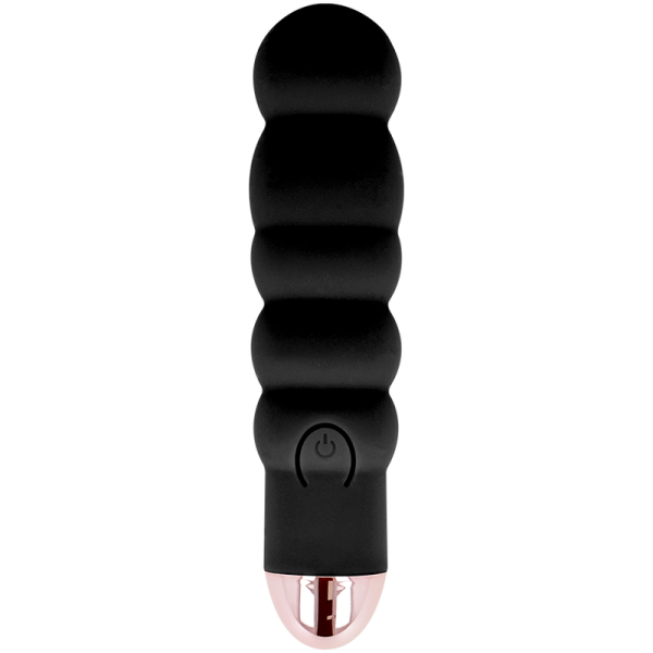 DOLCE VITA - VIBRATEUR RECHARGEABLE SIX NOIR 7 VITESSES – Image 2