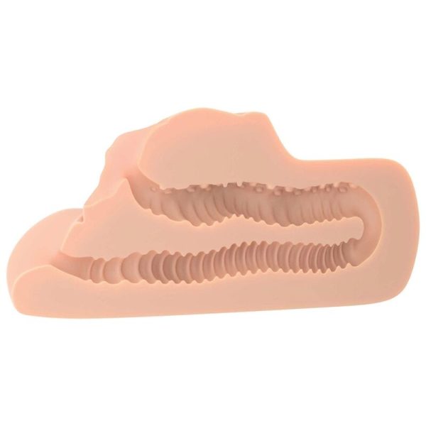 PDX PLUS - MASTURBATEUR NATUREL VAGIN ET ANUS DOUBLE STROKER CHATTE PARFAITE – Image 2