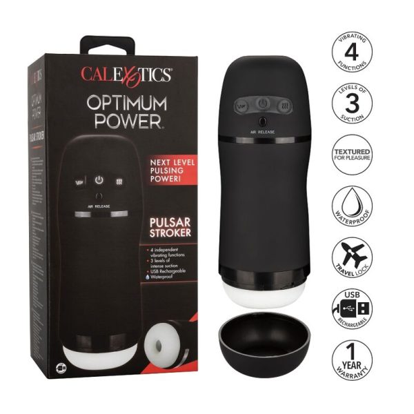 CALEXOTICS - MASTURBATEUR À PUISSANCE OPTIMALE AVEC VIBRATIONS ET ONDES STIMULANTES – Image 2