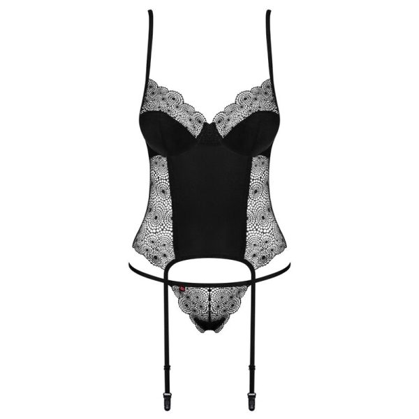 OBSESSIVE - SHARLOTTE CORSET L/XL – Image 4