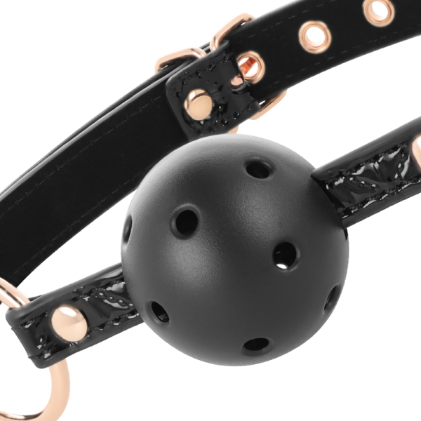 BEGME - BLACK EDITION BALL GAG CUIR VEGAN – Image 4