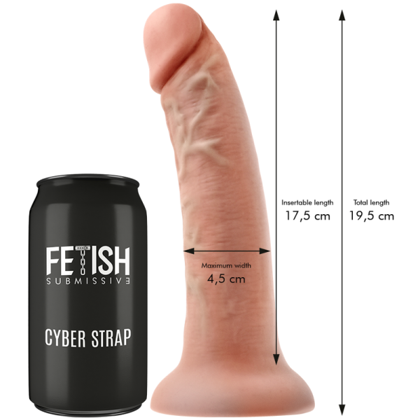 FETISH SUBMISSIVE CYBER STRAP - HARNAIS AVEC GODE ET TÉLÉCOMMANDE BULLET TECHNOLOGIE WATCHME M – Image 4