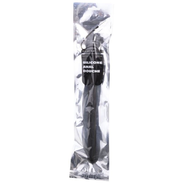 ALL BLACK - DOUCHE ANAL MEGA RIPPLE SILICONE 28,5 CM – Image 2