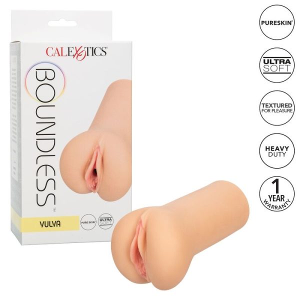 CALEXOTICS - BOUNDLESS VULVA STROKER - PEAU CLAIRE – Image 2
