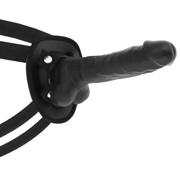 COCK MILLER - HARNAIS + SILICONE DENSITÉ ARTICULABLE COCKSIL NOIR 18 CM – Image 3