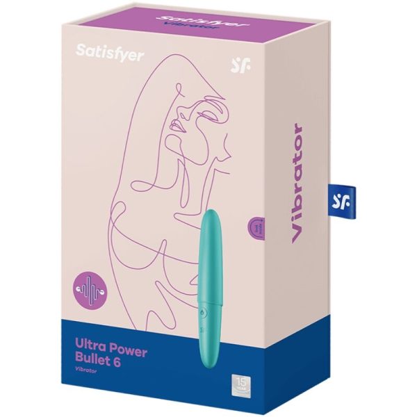 SATISFYER - ULTRA POWER BULLET 6 TURQUOISE – Image 3