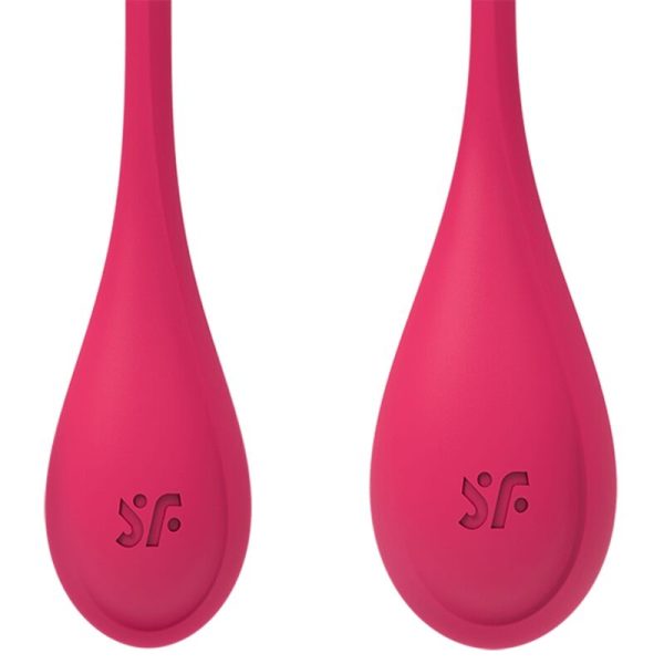 SATISFYER - ENSEMBLE ENTRAÎNEMENT YONI POWER 1 ROUGE – Image 2