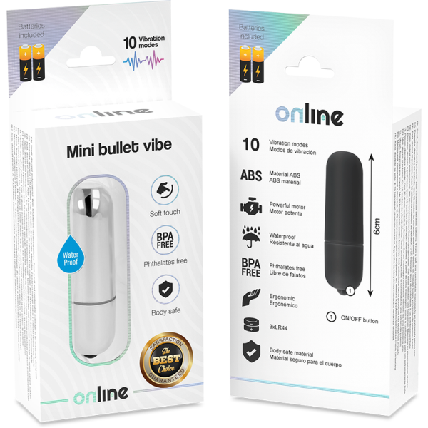 ONLINE - MINI BALLE VIBRANTE ARGENT – Image 5