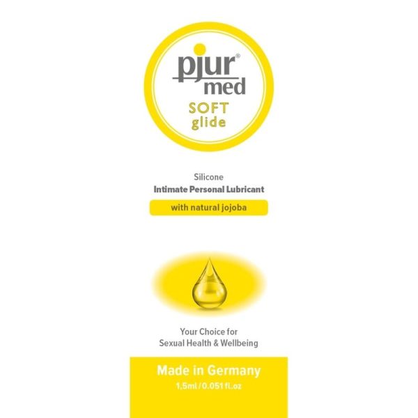 PJUR - LUBRIFIANT SILICONE MED SOFT GLIDE 1.5 ML