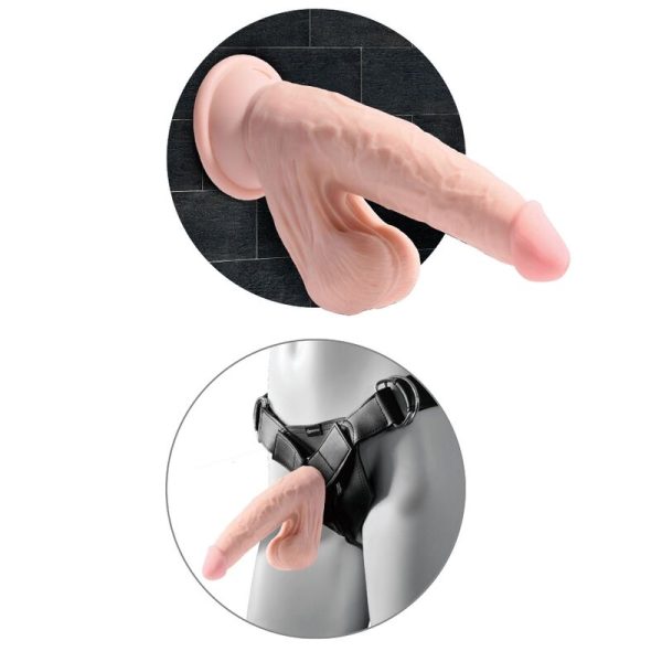 KING COCK - PLUS BALLES GODE 3D 20.3 CM – Image 5