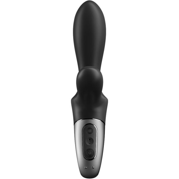 SATISFYER - APPLICATION HEAT CLIMAX+ VIBRATEUR ANAL NOIR – Image 3