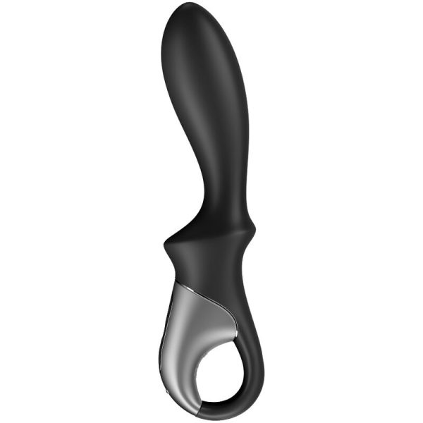 SATISFYER - APPLICATION VIBRATEUR ANAL HEAT CLIMAX NOIR – Image 2