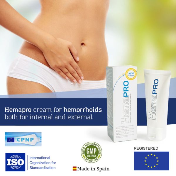 500 COSMETICS - CRÈME HEMAPRO POUR LE TRAITEMENT DES HÉMORRHOÏDES – Image 2