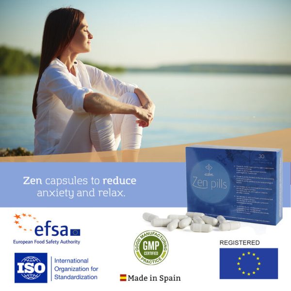 500 COSMETICS - GÉLULES ZEN PILLS POUR RÉDUIRE L'ANXIÉTÉ – Image 2