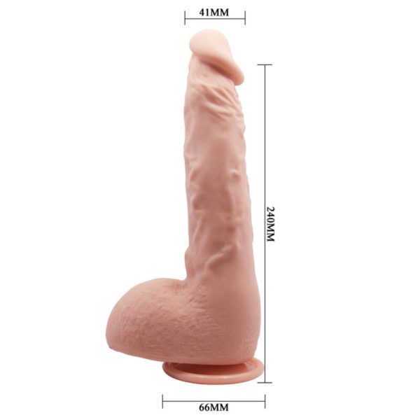 BAILE - GODE RÉALISTE JASON NATUREL 24 CM – Image 2