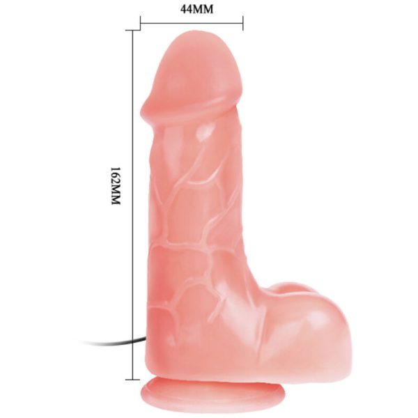 BAILE - GODE VIBRATEUR RÉALISTE SUPER DONG EMPEREUR INTREPIDE – Image 2