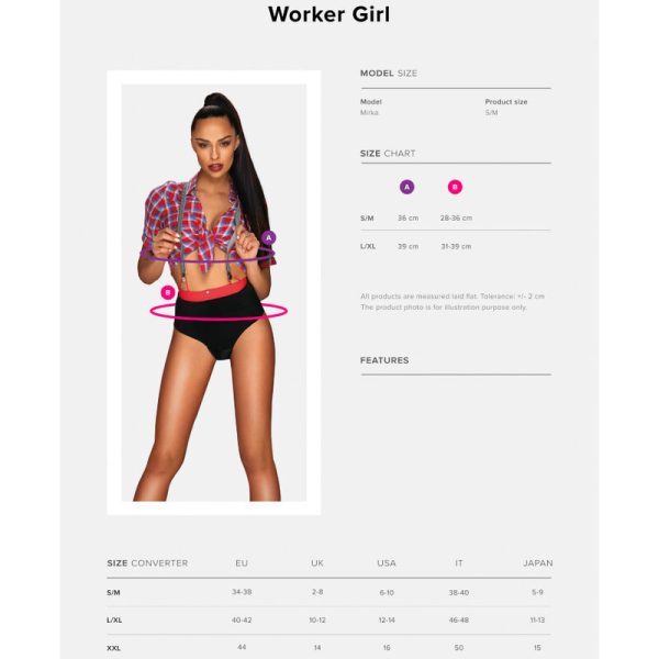 OBSESSIVE - WORKER GIRL DISFRAZ TRABAJADORA SEXY S/M – Image 5