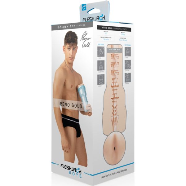 FLESHJACK - RENO GOLD GOLDEN BOY ANO MASTURBATEUR – Image 4