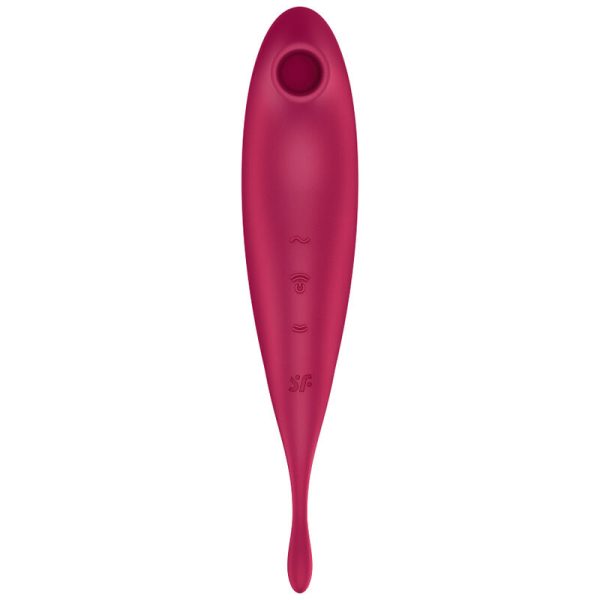 SATISFYER - TWIRLING PRO+ ESTIMULADOR Y VIBRADOR APP VERDE – Image 2