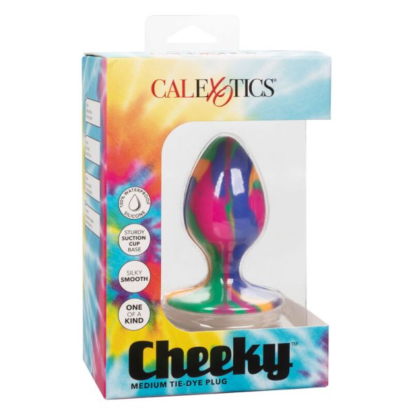 CALEXOTICS - CHEEKY MOYEN TIE-DYE PLUG ANAL – Image 2