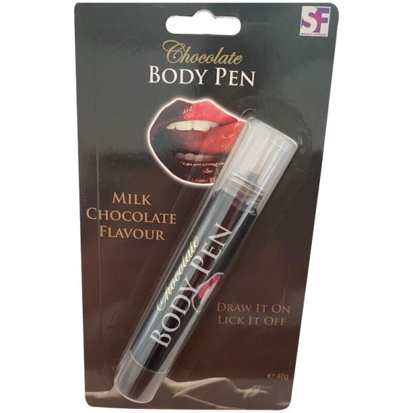 SPENCER  FLEETWOOD -STYLO POUR LE CORPS CHOCOLAT – Image 2
