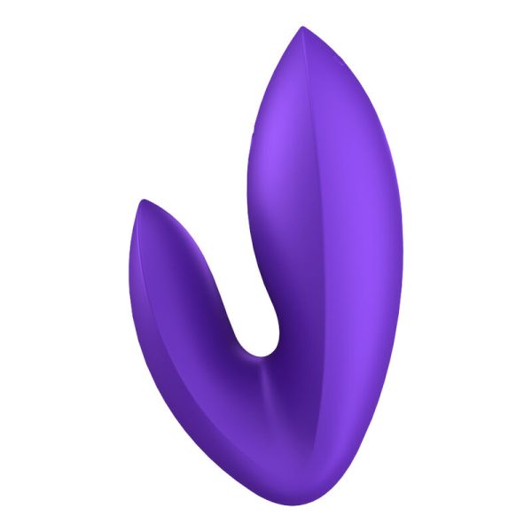 SATISFYER - LOVE RIOT VIBRADOR DEDAL MORADO – Image 2