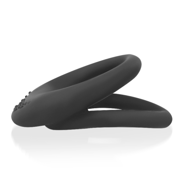 BAGUE OHMAMA DOUBLE SILICONE 3.5 CM - 4.5 CM – Image 2