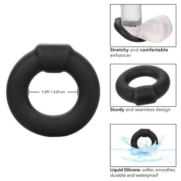 CALEXOTICS - BAGUE ALPHA OPTIMUM NOIR – Image 3