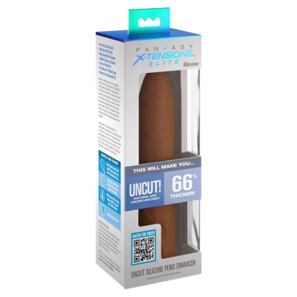 FANTASY X- TENSIONS - MANCHON D''EXTENSION PIPEDREAMS NON COUPE 17,78 CM CARAMEL – Image 2