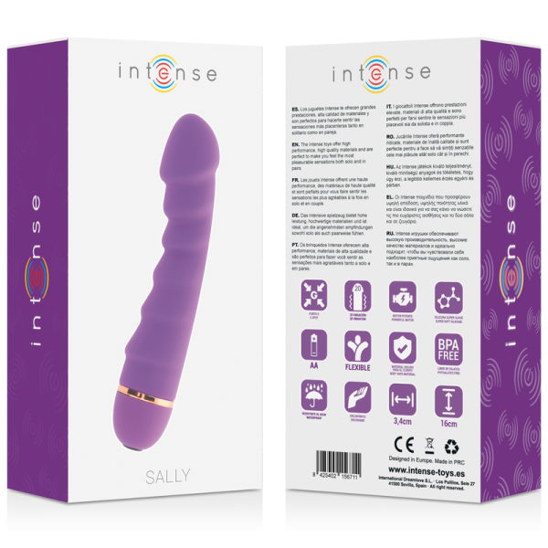 INTENSE - SALLY 20 VITESSES SILICONE LILAS – Image 5