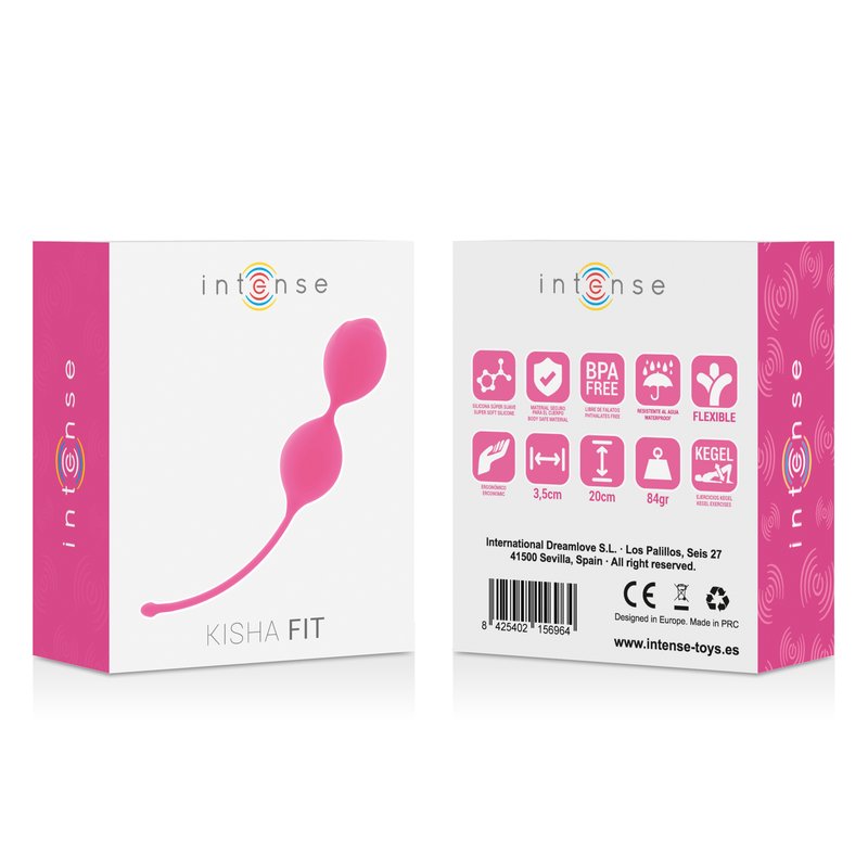INTENSE - KISHA FIT SILICONE KEGEL FUCHSIA – Image 3