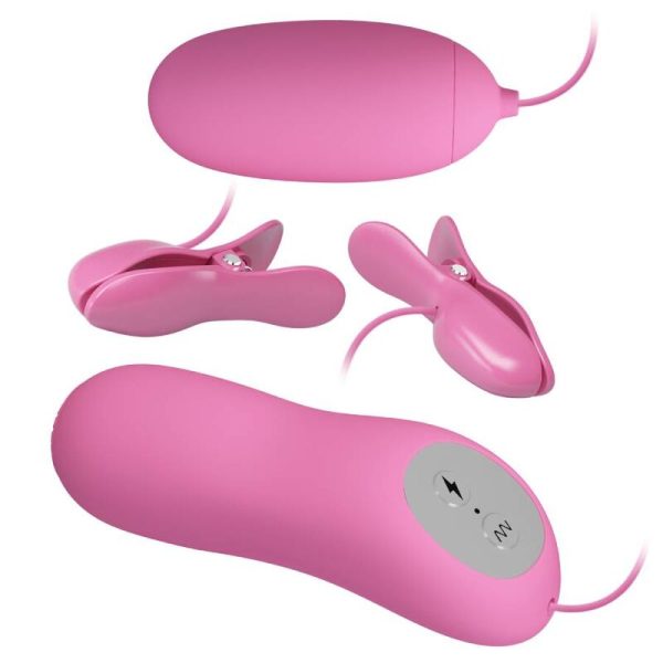 PRETTY LOVE - PINCE  ÉPILER AVEC VIBRATION ET ÉLECTROCHOC ROSE – Image 3