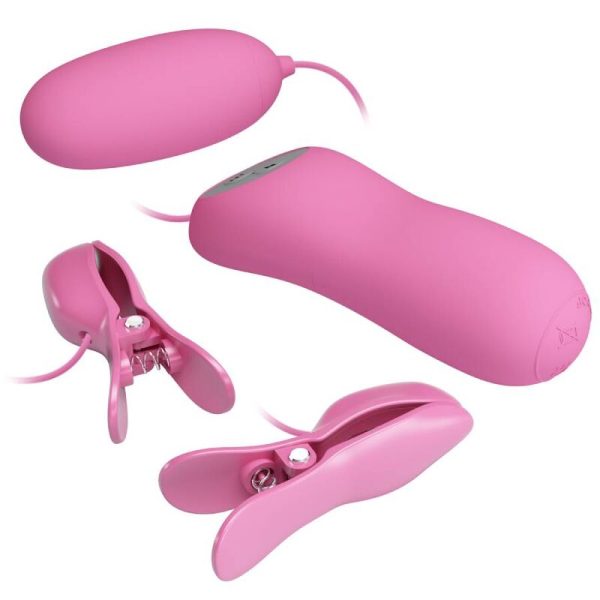PRETTY LOVE - PINCE  ÉPILER AVEC VIBRATION ET ÉLECTROCHOC ROSE – Image 4