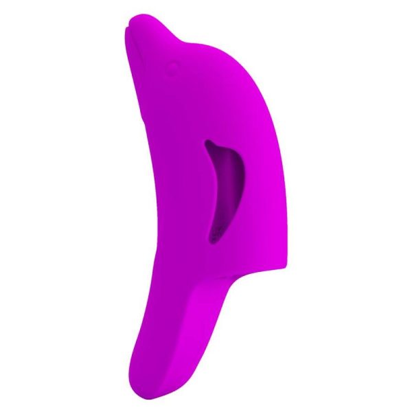 PRETTY LOVE - PUISSANT STIMULATEUR DE DOIGTS VIOLET DELPHINI – Image 2