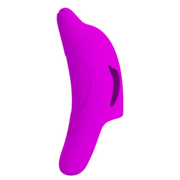 PRETTY LOVE - PUISSANT STIMULATEUR DE DOIGTS VIOLET DELPHINI – Image 3