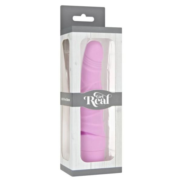 GET REAL - MINI VIBRATEUR SLIM CLASSIQUE ROSE – Image 3