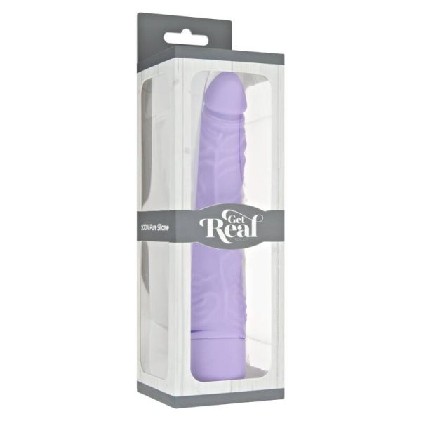 GET REAL - VIBRATEUR SLIM CLASSIQUE VIOLET – Image 3