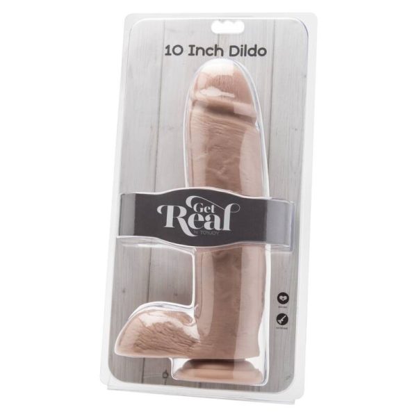 GET REAL - GODE 25,5 CM AVEC BILLES EN PEAU – Image 2