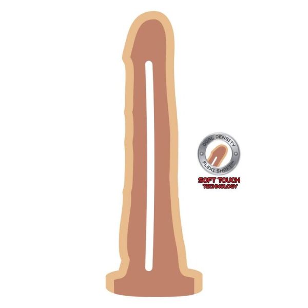 GET REAL - PEAU DOUBLE DENSITÉ DONG 19 CM – Image 2