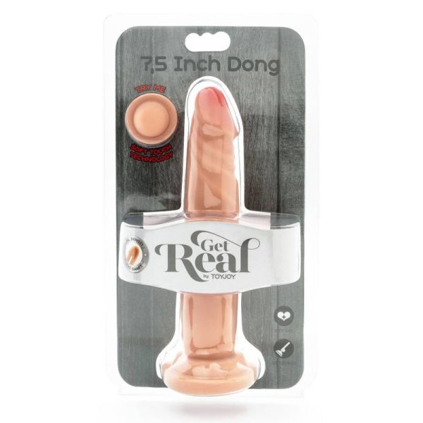 GET REAL - PEAU DOUBLE DENSITÉ DONG 19 CM – Image 3