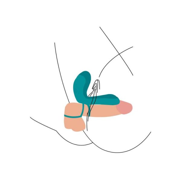 XOCOON - ANNEAU VIBRATEUR COUPLES VERT – Image 5