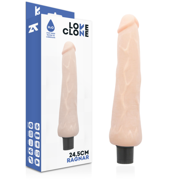 LOVECLONE - VIBRATEUR AUTOLUBRIFIANT RAGNAR 24.5 CM -O- 3.5 CM – Image 2