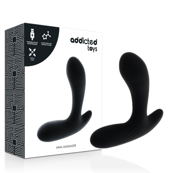 ADDICTED TOYS - MASSEUR ANAL VIBRATION NOIRE – Image 2