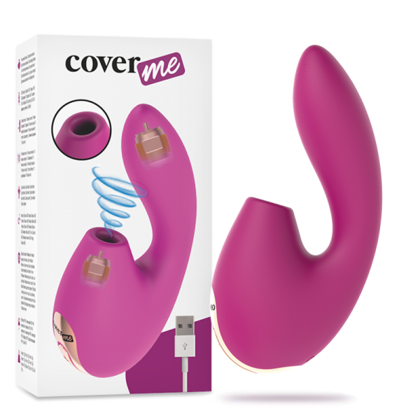 COVERME - ONDES DE STIMULATION CLITORIDIENNES ET VIBRATEUR PUISSANT POUR LE POINT G – Image 3