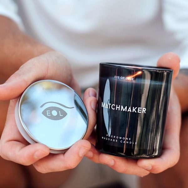 EYE OF LOVE - MATCHMAKER BOUGIE DE MASSAGE DIAMANT NOIR LATTIRER 150 ML – Image 4