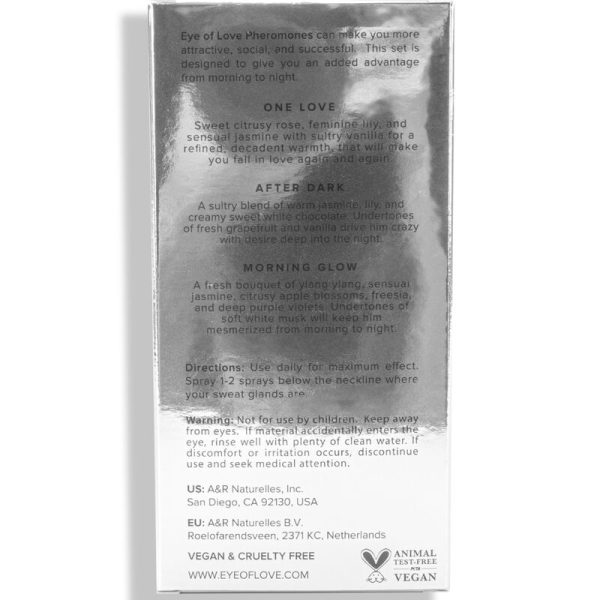 EYE OF LOVE - PARFUM EOL PHR 10 ML SET/3 - MORNING GLOW, ONE LOVE, AFTER DARK – Image 3