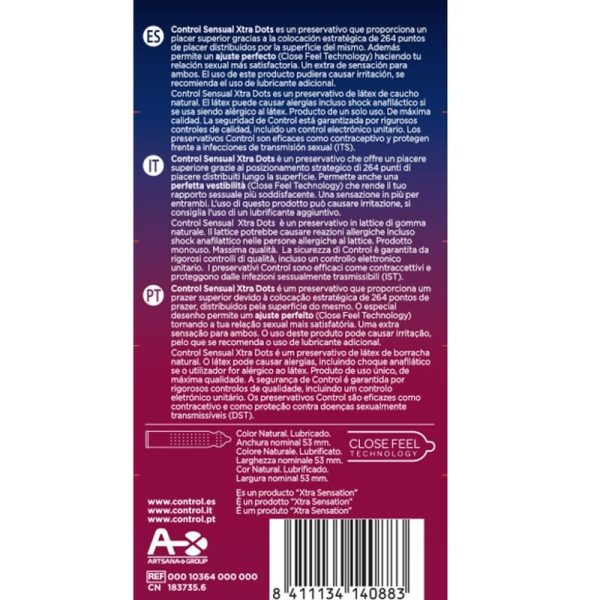 CONTROL - XTRA DOTS 12 UDS – Image 2